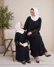 Mommy And Me  Moon Embroidery Abaya
