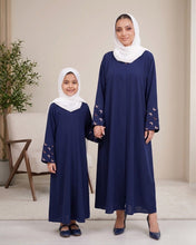 Mommy And Me  Moon Embroidery Abaya