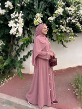 Ward Al Jannah 2PC Abaya