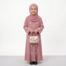 Ward Al Jannah 2pc  Kids Abaya