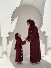 Ward Al Jannah 2PC Mommy and Me  Abaya