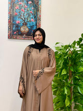 Floral Majesty Abaya-34