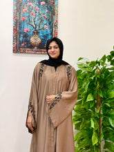 Floral Majesty Abaya-34