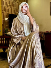 Shimmer Kaftan abaya-217
