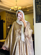 Shimmer Kaftan abaya-217