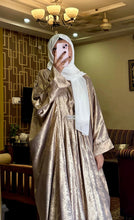 Shimmer Kaftan abaya-217