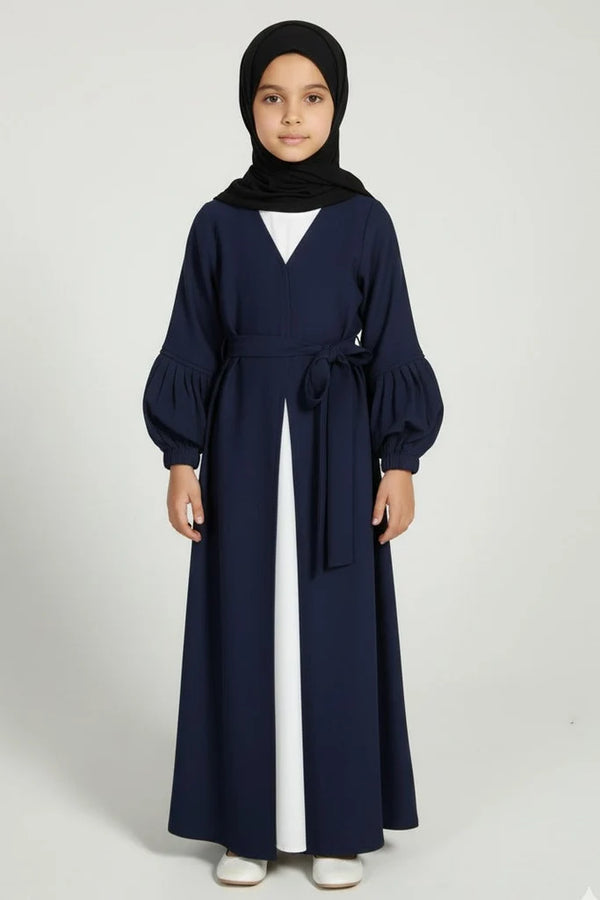 1-2 year basic kids abaya