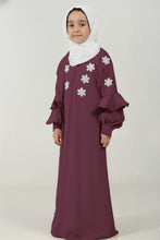 Blossom Charm Kids Abaya