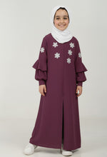 Blossom Charm Kids Abaya