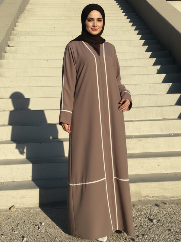 Desert Dawn Line Abaya