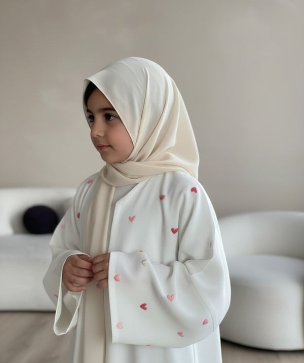 Little Hearts Abaya