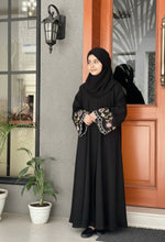 Mini Bloom Elegance Embroidered Abaya