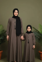3 Button Abaya Mommy & Me Abaya set