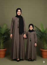 Cocoa Harmony Mommy & Me Abaya Set