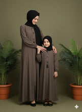 Cocoa Harmony Mommy & Me Abaya Set