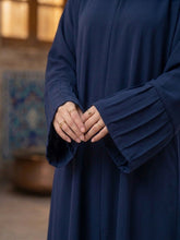 Elegant Navy Cloak Abaya