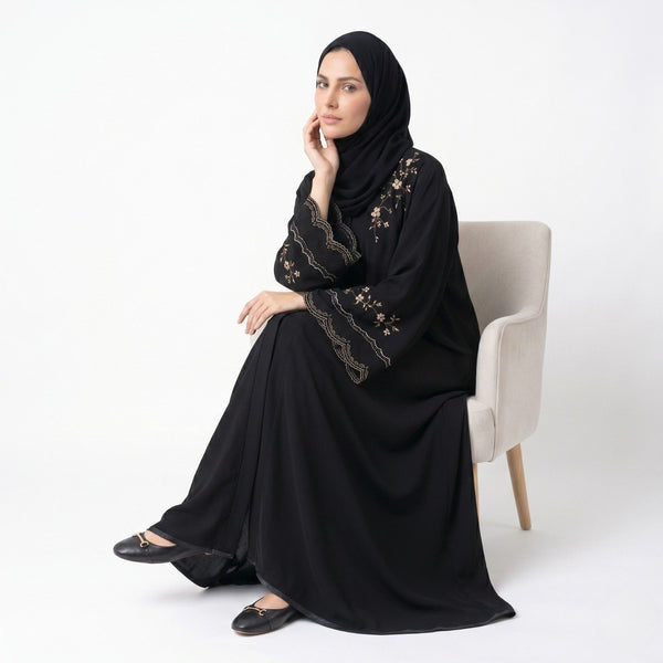 Bloomline Embroidered Abaya