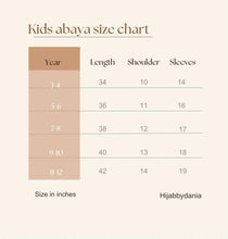 Noir Gold Spark – Mommy & Me Abaya Set