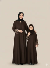 Cocoa Bloom Mommy & Me Abaya Set