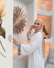 Reya Embroidered Flow Abaya