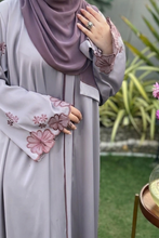 Pista Floral light grey