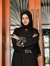 Blossom Serenity Muticolor Emborided Abaya - 36 - Hijab by Dania