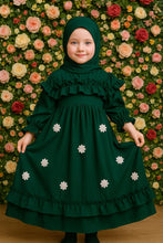 Blush Belle – Kids Frill Abaya sku - 190 - Hijab by Dania