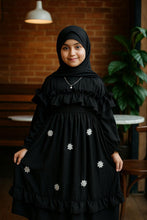 Blush Belle – Kids Frill Abaya sku - 190 - Hijab by Dania