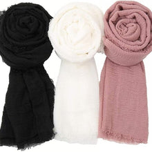 Cashmere Knitted Hijab, Pashmina Shawl Extra Large Scarf Stole for Women Travel - Hijab by Dania