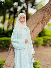 Celestial Grace – 2pc Shimmer Abaya - 240 - Hijab by Dania