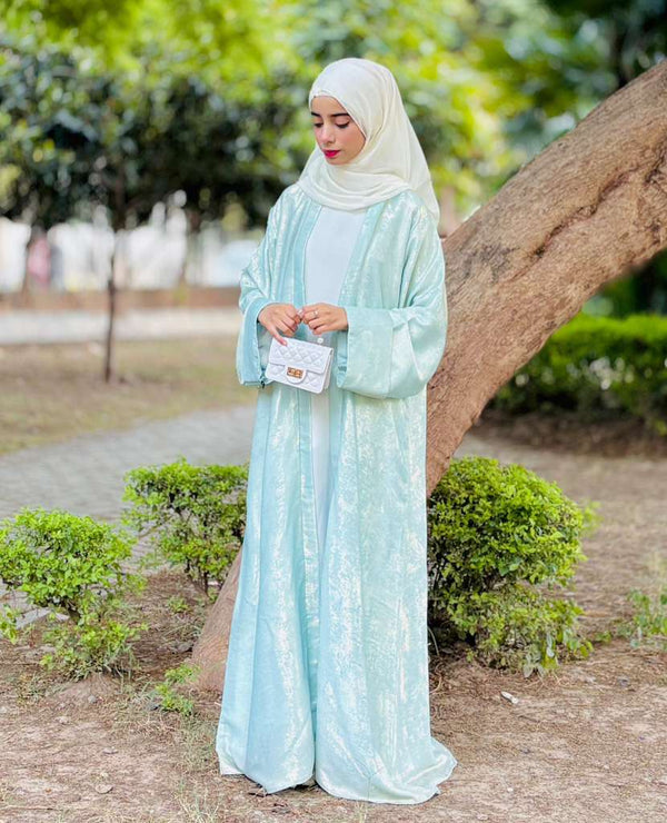 Celestial Grace – 2pc Shimmer Abaya - 240 - Hijab by Dania
