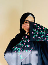 Cherry Leaf Embroidery abaya - 223 - Hijab by Dania