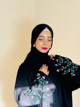 Cherry Leaf Embroidery abaya - 223 - Hijab by Dania