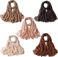 Chiffon Hijabs (Pack of 1) - Hijab by Dania