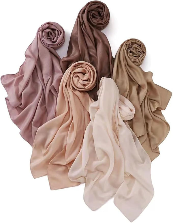 Crincle Chiffon Hijabs(Pack of 1) - Hijab by Dania