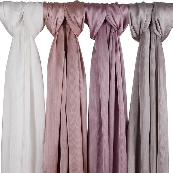 Crinkle Silk Hijabs(Pack of 1) - Hijab by Dania