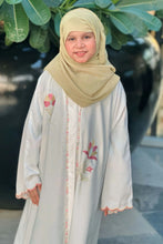 Kids Multi Color Lace Abaya