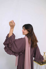 Dania's Chic Frill Abaya - Hijab by Dania