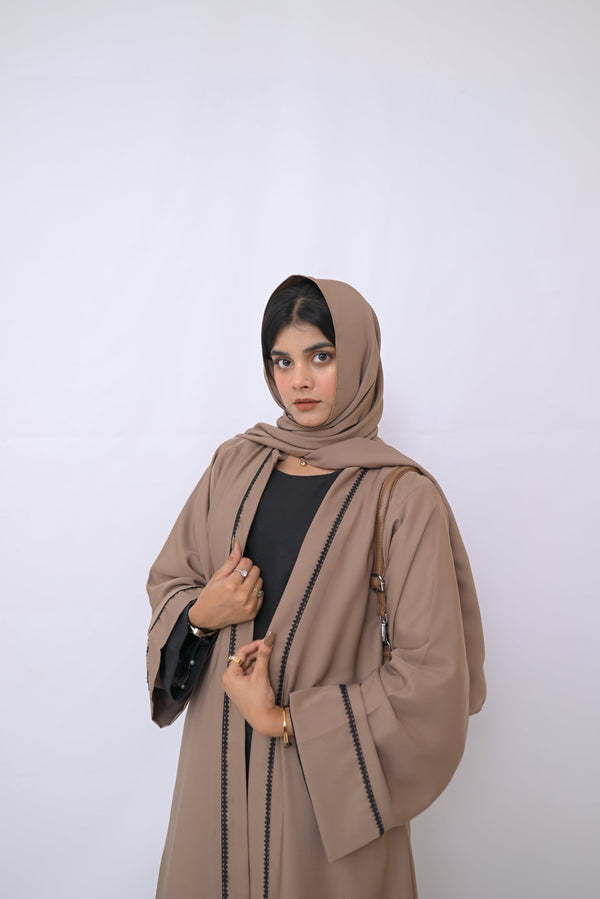Dania's Color - Block Abaya - 20 - Hijab by Dania