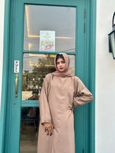Dania's Daily wear Abaya (Dessert Brown) - Hijab by Dania