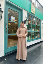 Dania's Daily wear Abaya (Dessert Brown) - Hijab by Dania