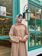 Dania's Daily wear Abaya (Dessert Brown) - Hijab by Dania
