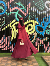 Dania's Decent Maroon Abaya - 28 - Hijab by Dania