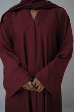 Dania's Decent Maroon Abaya - 28 - Hijab by Dania