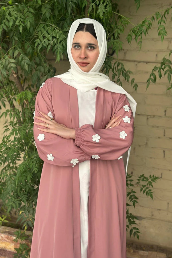 *floral abaya upper