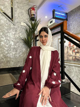 *floral abaya upper