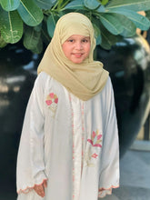 Kids Multi Color Lace Abaya