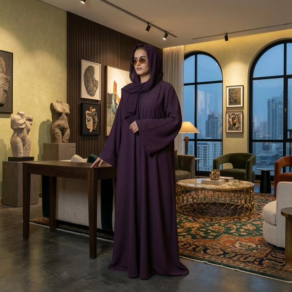The Royal Purple Premium Abaya