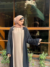 Elegant Coat style Abaya 3pc - 32 - Hijab by Dania