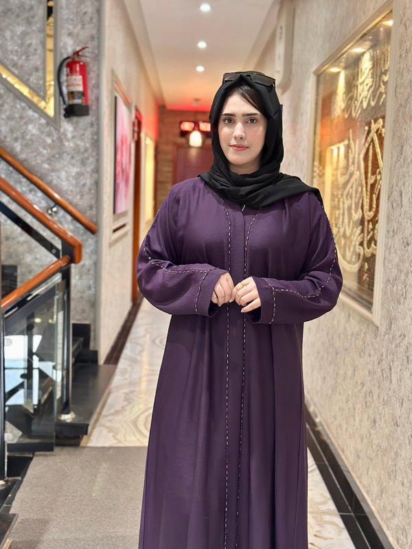 Elegant Embellished Abaya - 131 - Hijab by Dania